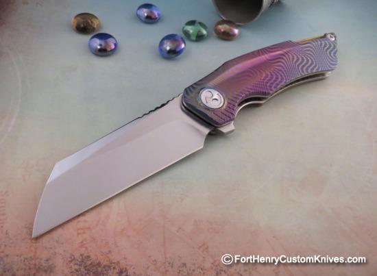 Dew Hara - Custom Ray Flipper - DFade Waveform Anodizing