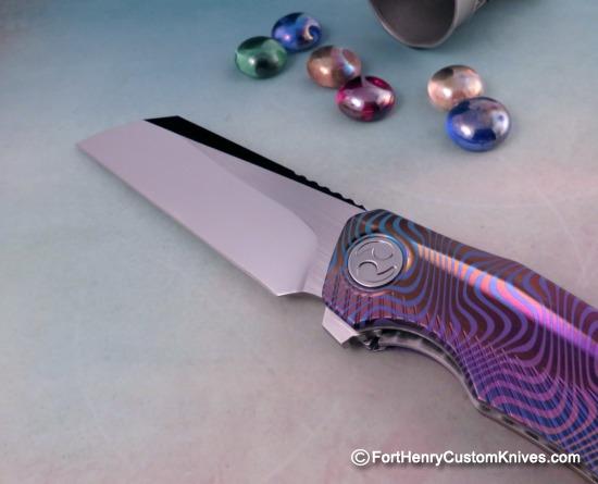 Dew Hara - Custom Ray Flipper - DFade Waveform Anodizing - Image 2