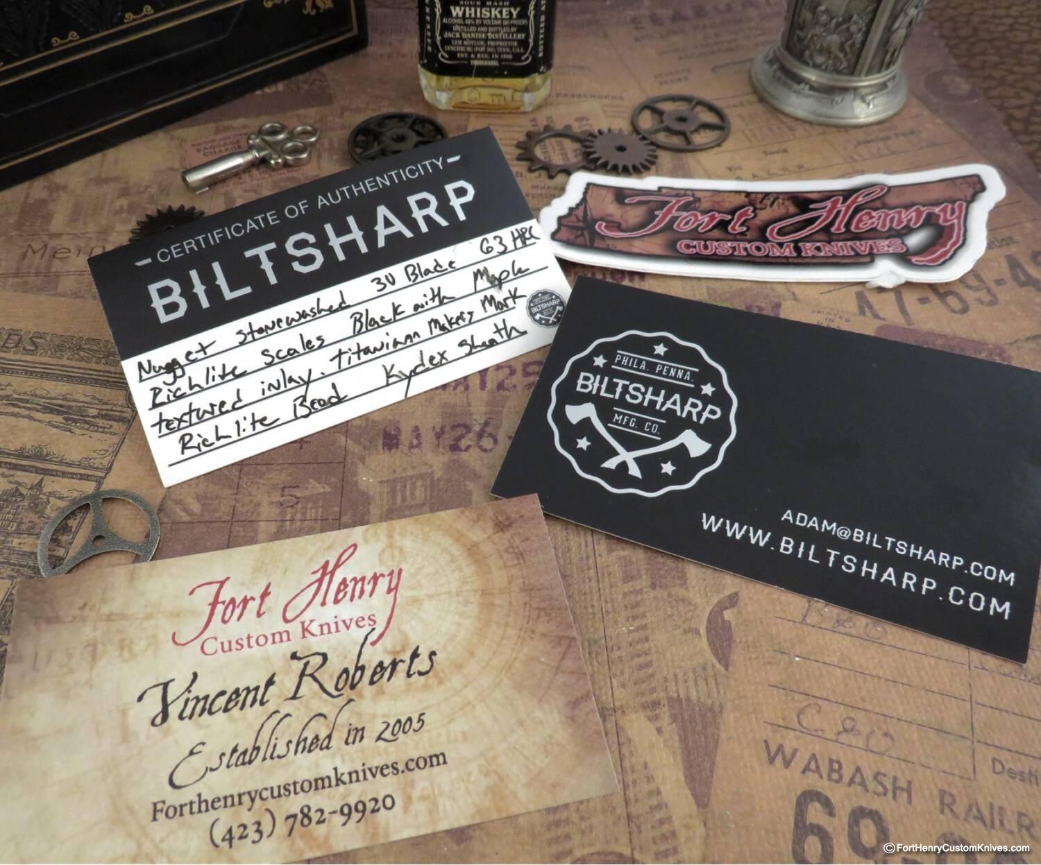 Biltsharp - Custom Nugget - Richlite - CPM 3V - Image 6