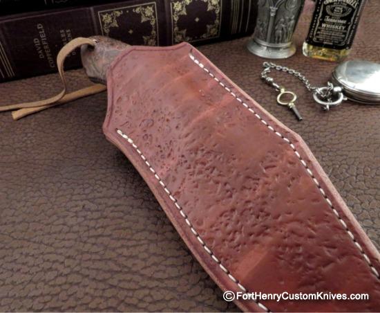 Curt Haaland / Free Hill Blades - San Mai Tracker - Hand Forged - Image 6