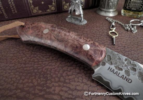 Curt Haaland / Free Hill Blades - San Mai Tracker - Hand Forged - Image 4