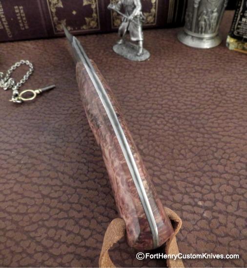 Curt Haaland / Free Hill Blades - San Mai Tracker - Hand Forged - Image 3