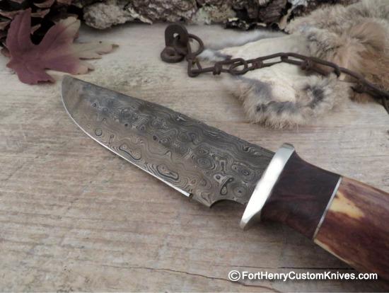 Herb Derr - Rare Cowboy Bowie - Massive Sambar Stag - Image 3