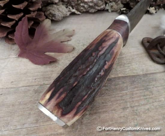 Herb Derr - Rare Cowboy Bowie - Massive Sambar Stag - Image 5