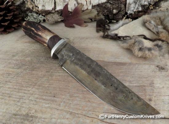 Herb Derr - Rare Cowboy Bowie - Massive Sambar Stag - Image 6