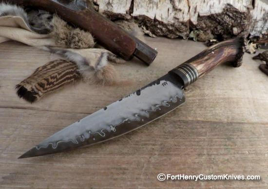 Mariano Yannoni - Presentation - Hand Forged San Mai - Sambar Stag