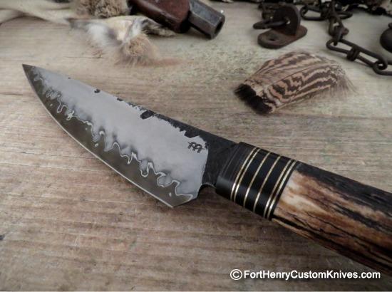 Mariano Yannoni - Presentation - Hand Forged San Mai - Sambar Stag - Image 2