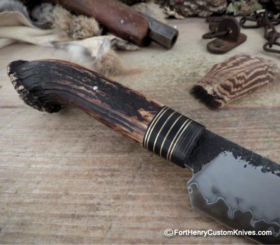 Mariano Yannoni - Presentation - Hand Forged San Mai - Sambar Stag - Image 3