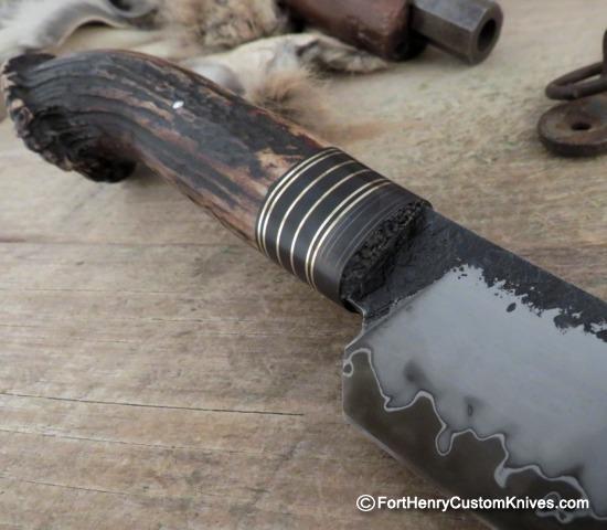 Mariano Yannoni - Presentation - Hand Forged San Mai - Sambar Stag - Image 5