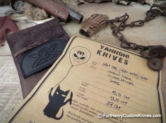 Mariano Yannoni - Presentation - Hand Forged San Mai - Sambar Stag - Image 7