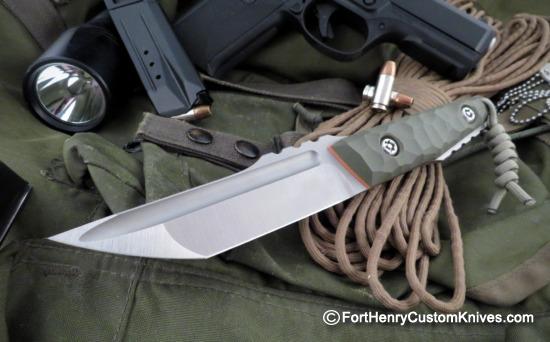 Piotr Gosciniak / PG Knives - Custom Tanto - Duplex Grind - Image 4