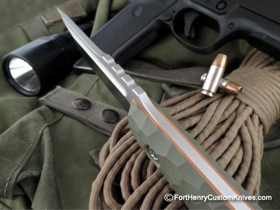 Piotr Gosciniak / PG Knives - Custom Tanto - Duplex Grind - Image 2