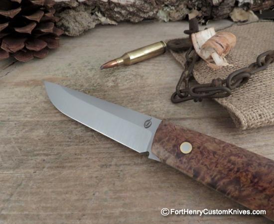 Jakub Sliwkosky - Custom Puukko II - D2 - Kirelian Birch - Image 2