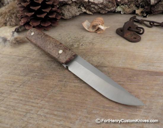 Jakub Sliwkosky - Custom Puukko II - D2 - Kirelian Birch - Image 5