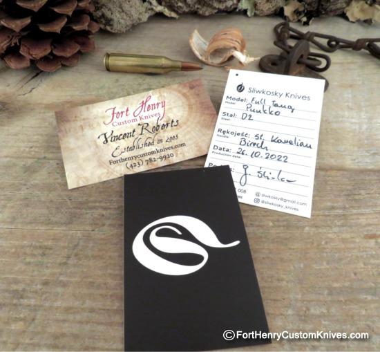 Jakub Sliwkosky - Custom Puukko II - D2 - Kirelian Birch - Image 7