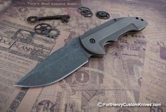 David Mosier - Custom Crossfire Framelock - Anodized