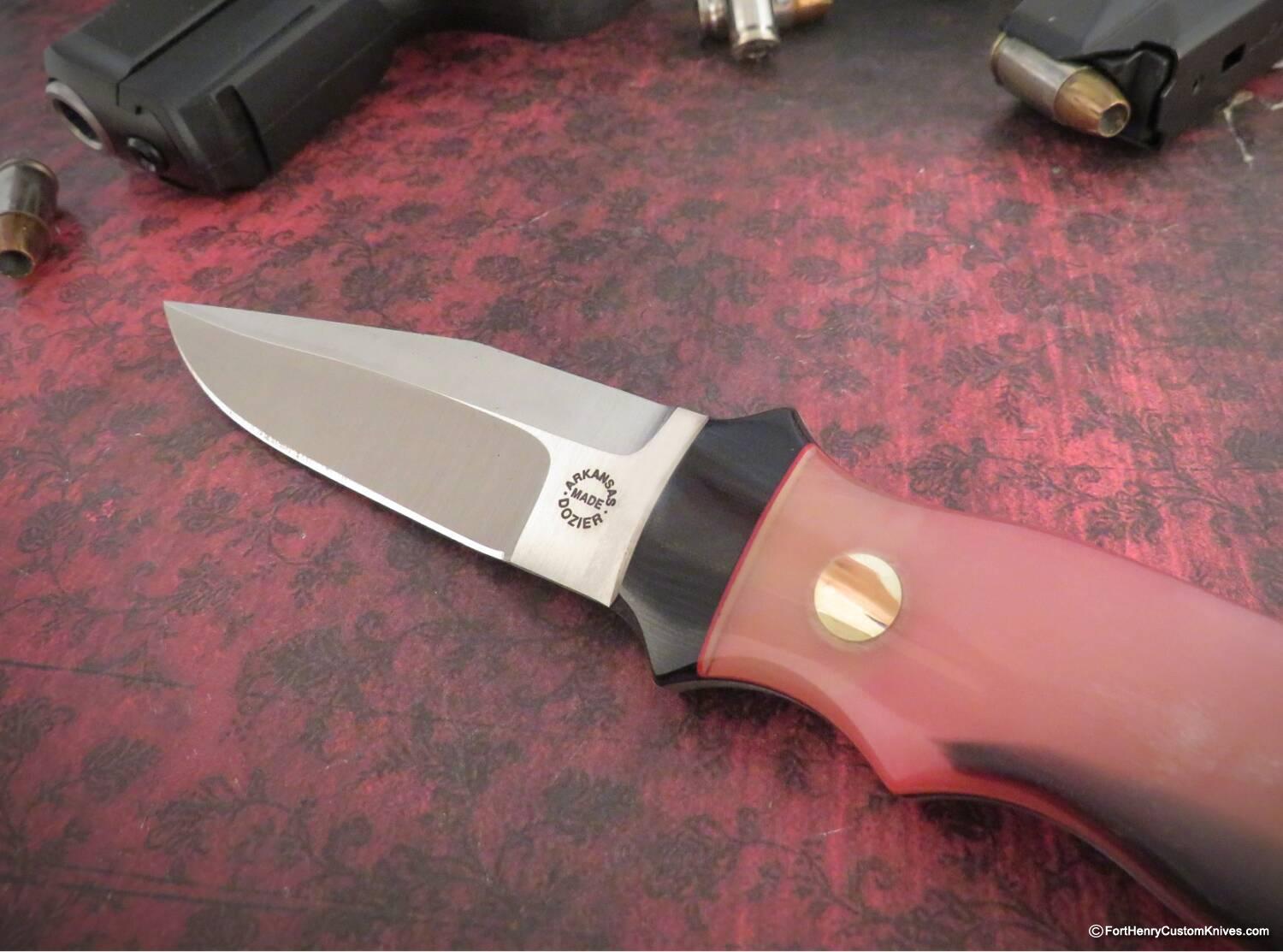 Bob Dozier - Rare Arkansas Toothpick - Double Integral Bolster- CTS 40CP - Image 2