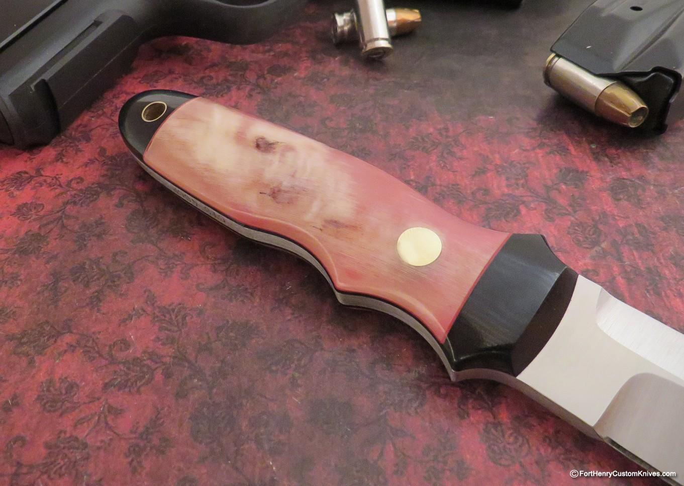 Bob Dozier - Rare Arkansas Toothpick - Double Integral Bolster- CTS 40CP - Image 4