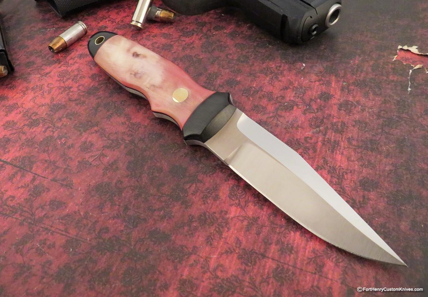 Bob Dozier - Rare Arkansas Toothpick - Double Integral Bolster- CTS 40CP - Image 5