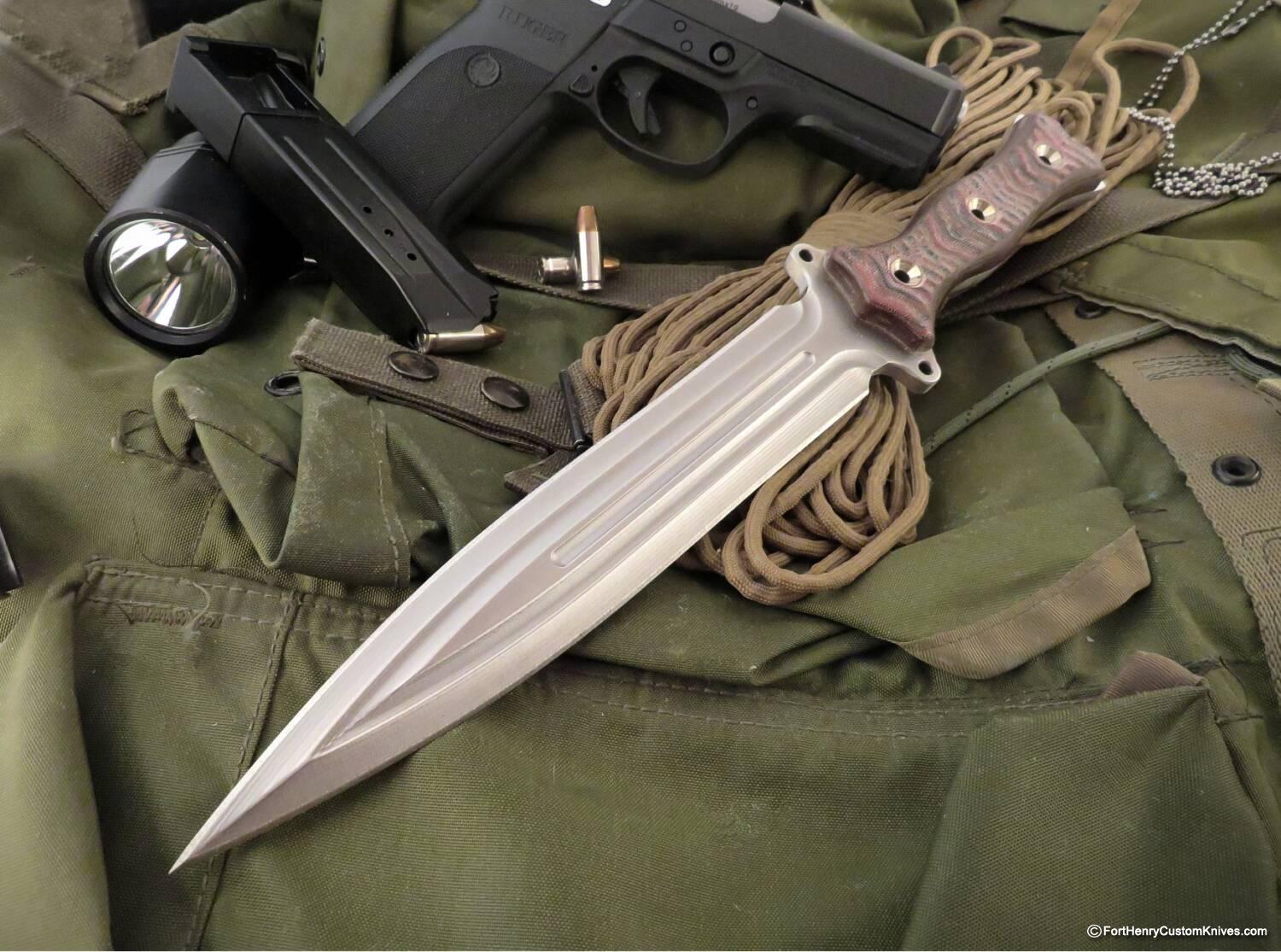 BUSSE Combat - Rare FMV8 Dagger - Double Edge