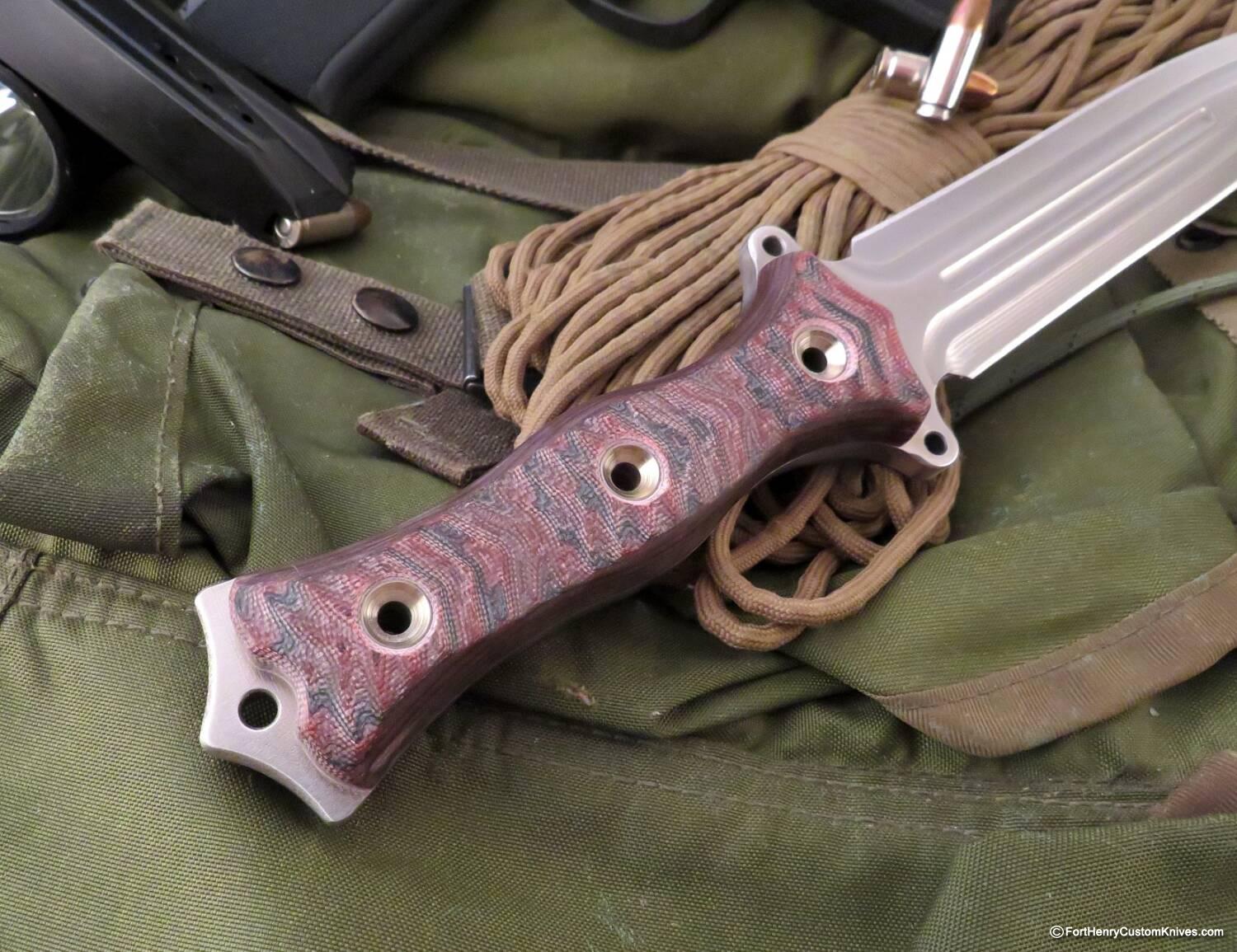 BUSSE Combat - Rare FMV8 Dagger - Double Edge - Image 3