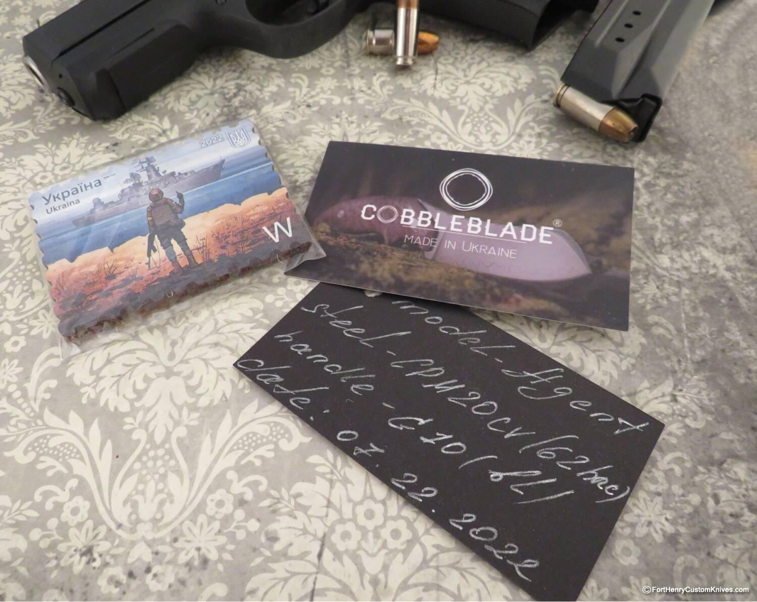 COBBLE Blade - Custom Agent - Full Size - CPM 20CV - Image 8