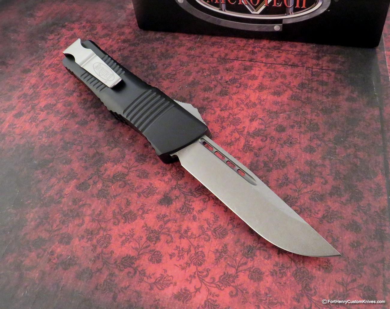 Microtech - OTF Combat Troodon S/E - Stonewash Standard - 143-10 - Image 3