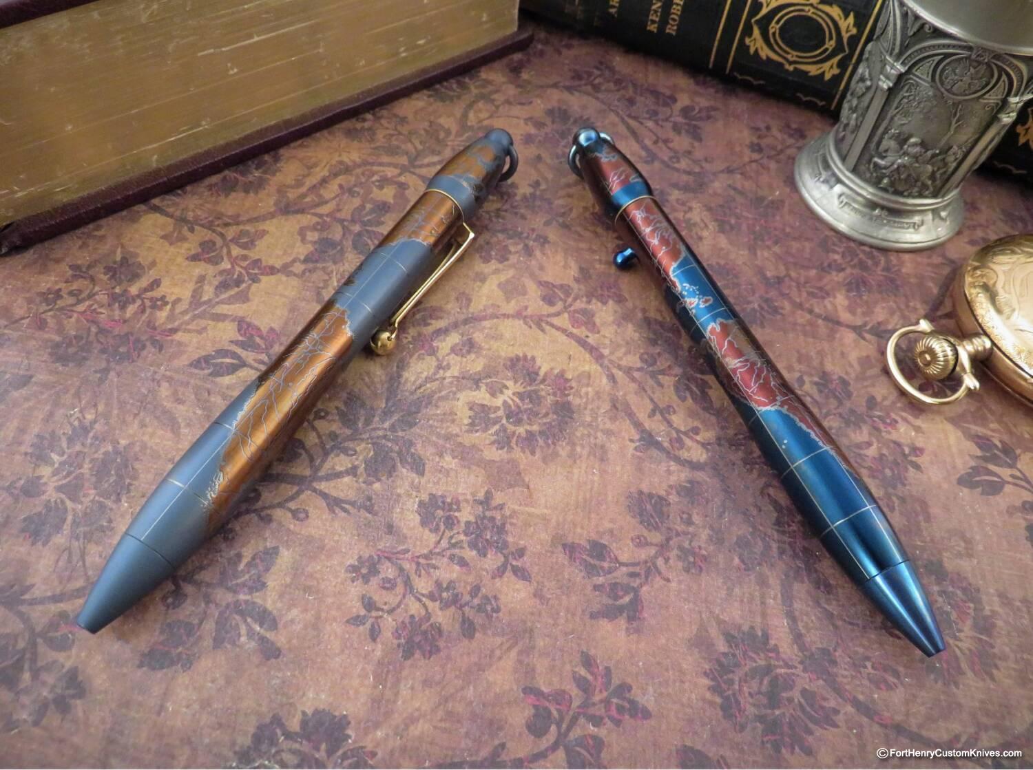 Dmitry Streltsov - Custom Bolt Action Pen - Amelia Map - Choice