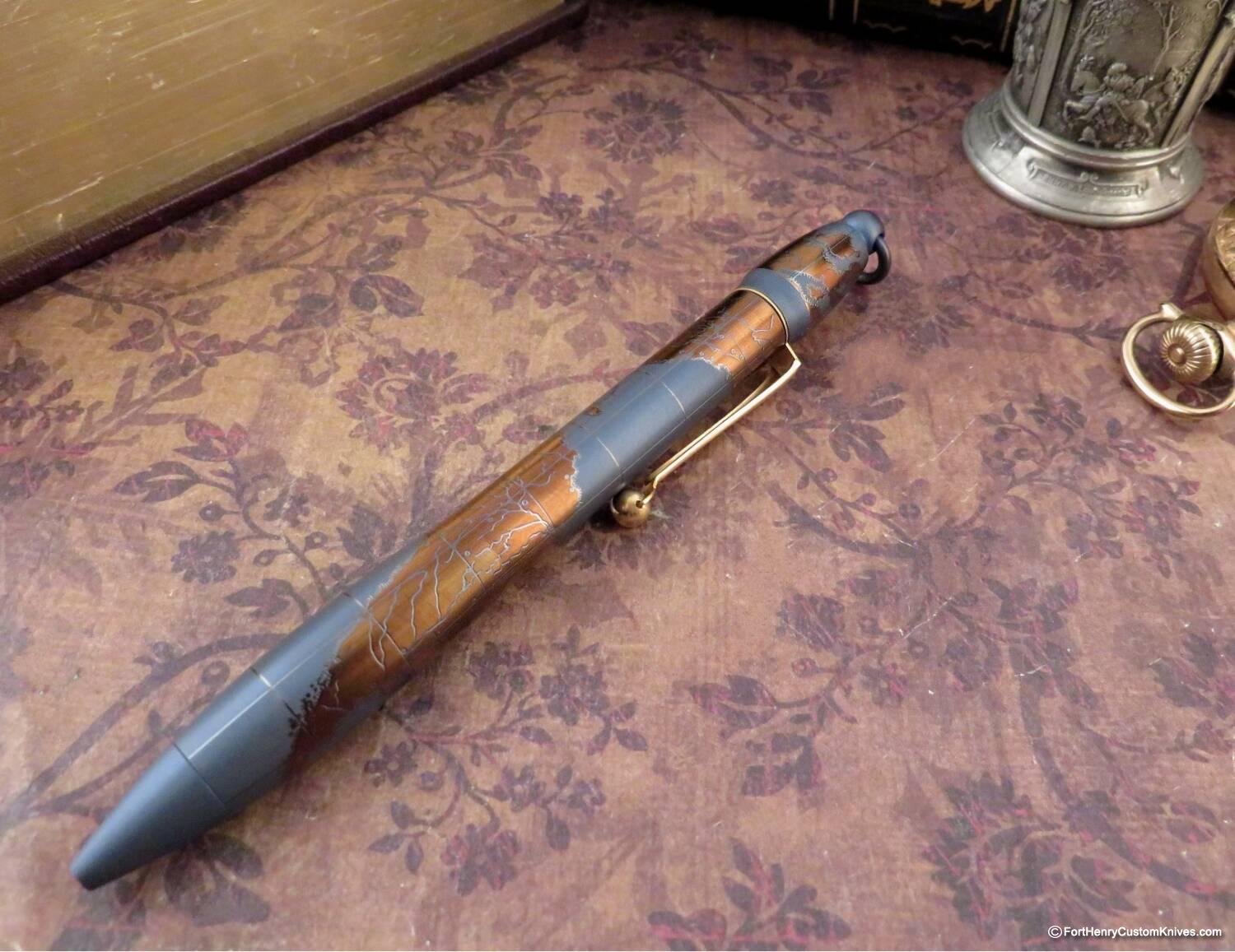 Dmitry Streltsov - Custom Bolt Action Pen - Amelia Map - Choice - Image 5