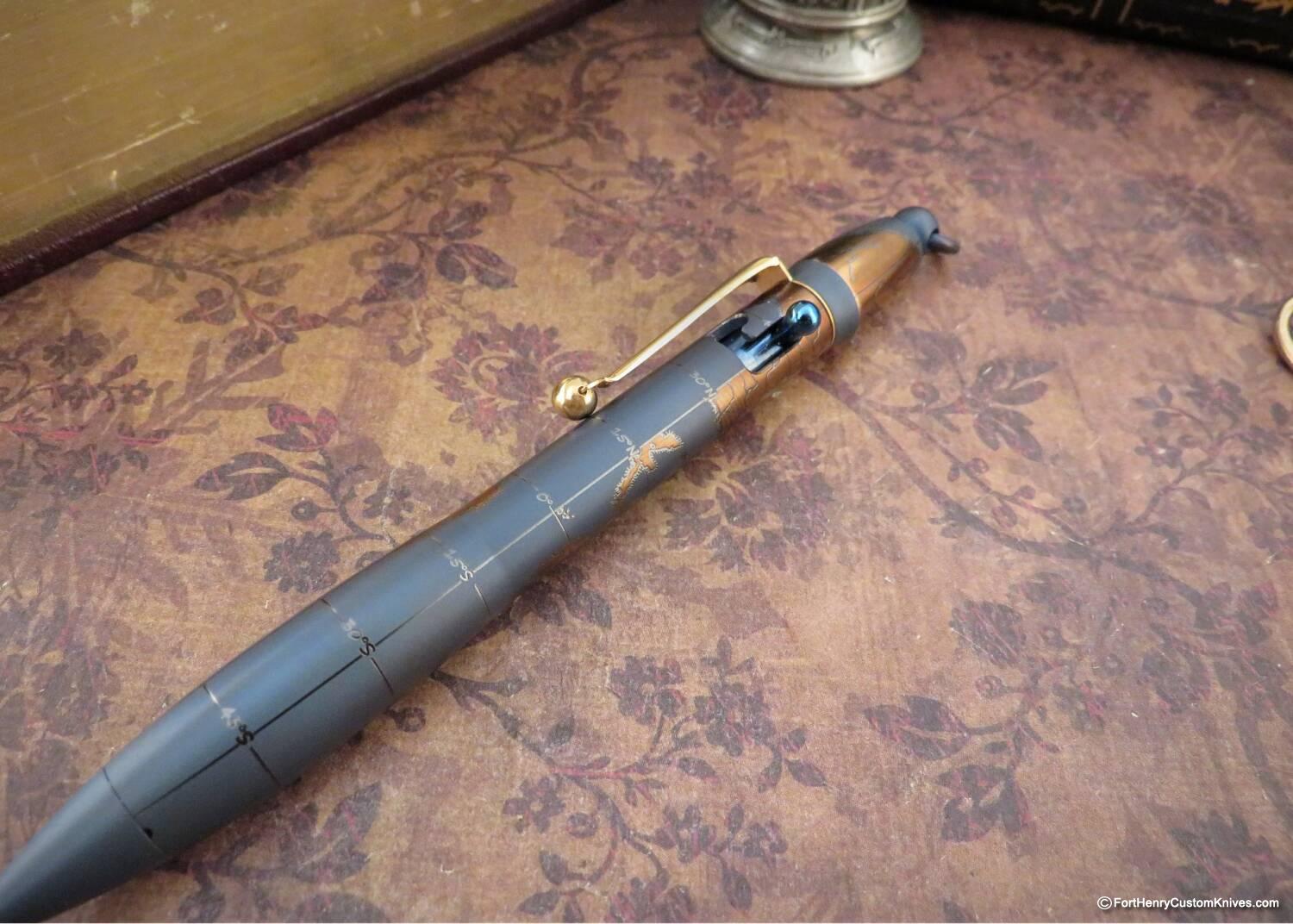 Dmitry Streltsov - Custom Bolt Action Pen - Amelia Map - Choice - Image 6
