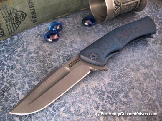 Michael Zieba / Jason Knight - Custom Mini-S5 - Denim Circles