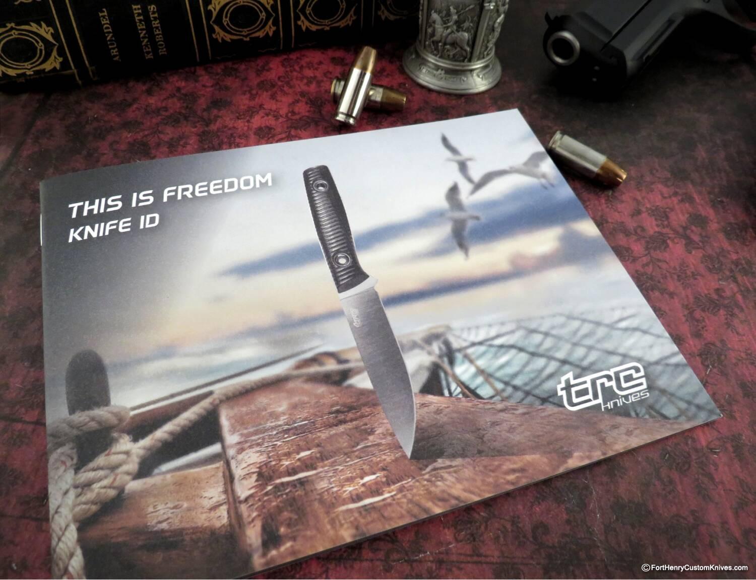 Andrius Tricius / TRC Knives - Limited Edition "This is Freedom" - Satin M390 - Image 5