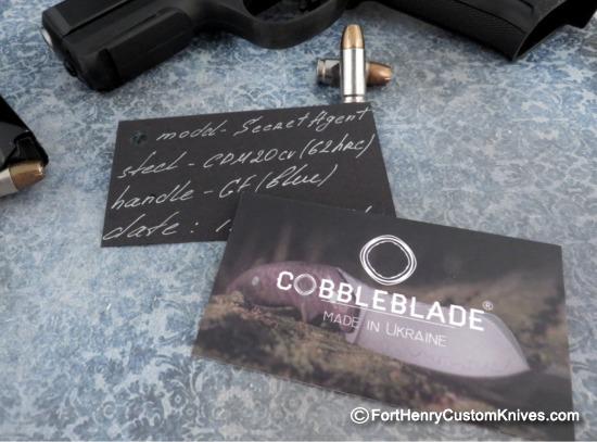 COBBLE Blade - Secret Agent - Carbon Fiber - CPM20CV - Image 7