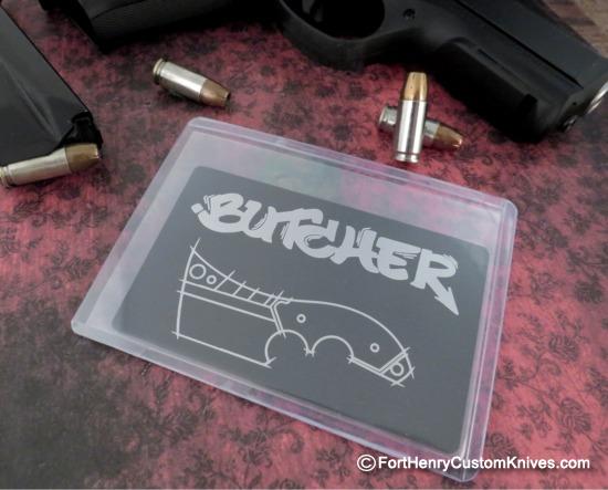 Eddie Diaz / Macho Blades - Custom Butcher - Belt or Pocket - Image 5