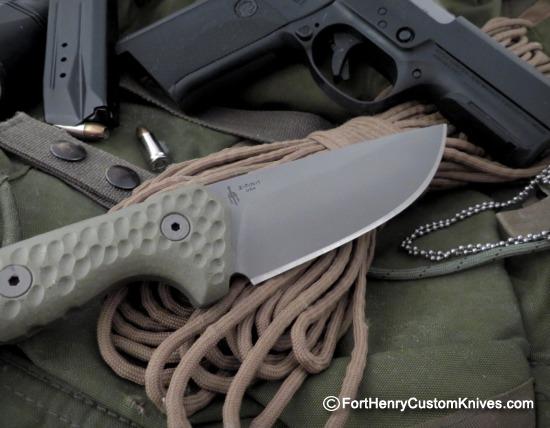 Miller Bros. Blades - Custom M-26 Camp & Field- Z Finit - Firestarter - Image 2