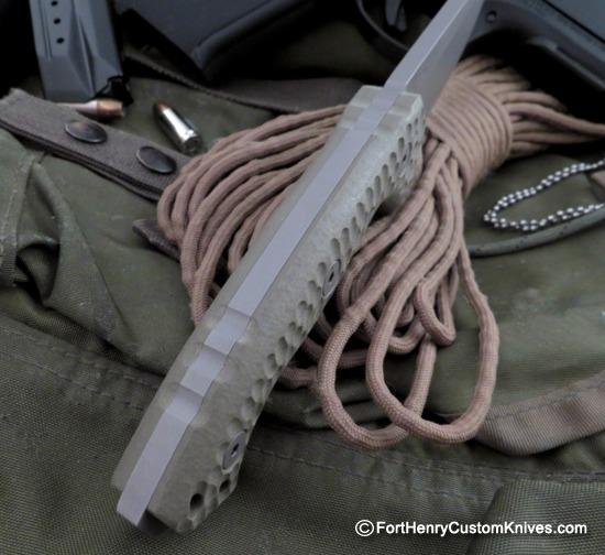 Miller Bros. Blades - Custom M-26 Camp & Field- Z Finit - Firestarter - Image 3