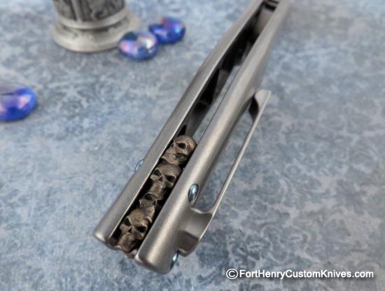 Michael Zieba / Jason Knight - Custom Mini-S5 Flipper w/Skulls - Image 5