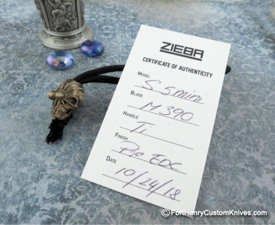 Michael Zieba / Jason Knight - Custom Mini-S5 Flipper w/Skulls - Image 6