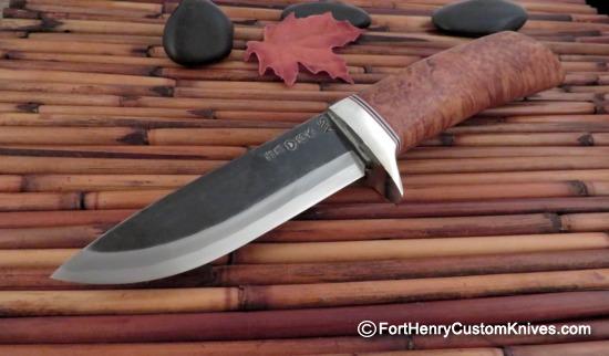 Takeda - Custom Hidden Tang Hunter - Aogami Super Steel