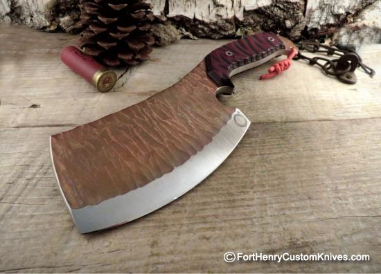 COBBLE Blade - Forest Hatchet - Copper Patina - CPM M4 - Last One