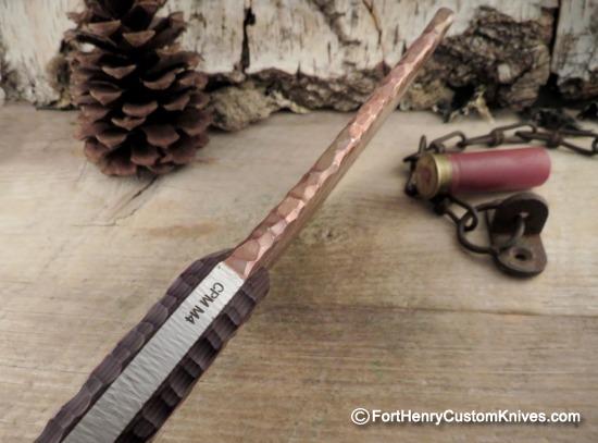 COBBLE Blade - Forest Hatchet - Copper Patina - CPM M4 - Last One - Image 4