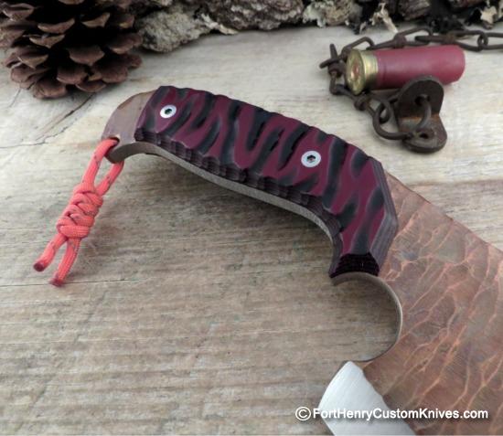 COBBLE Blade - Forest Hatchet - Copper Patina - CPM M4 - Last One - Image 3