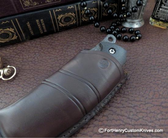 Mariano Yannoni - Large Presentation Friction Folder - Hand Forged Blade - Image 8