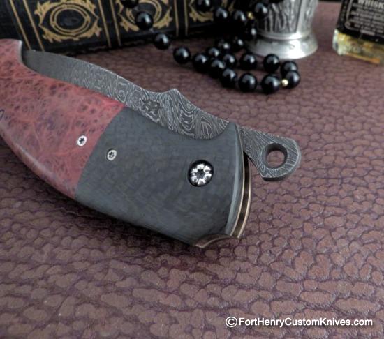 Mariano Yannoni - Large Presentation Friction Folder - Hand Forged Blade - Image 2
