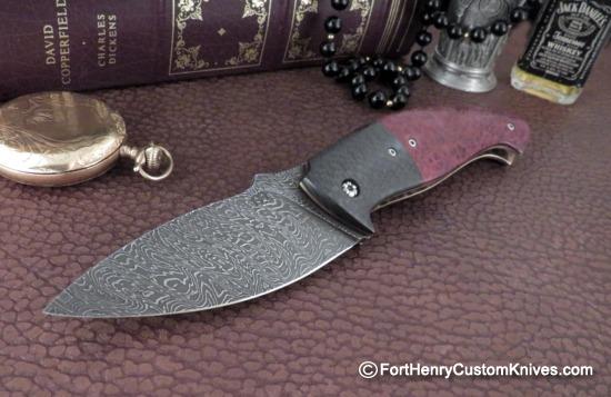 Mariano Yannoni - Large Presentation Friction Folder - Hand Forged Blade