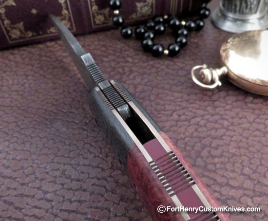 Mariano Yannoni - Large Presentation Friction Folder - Hand Forged Blade - Image 4