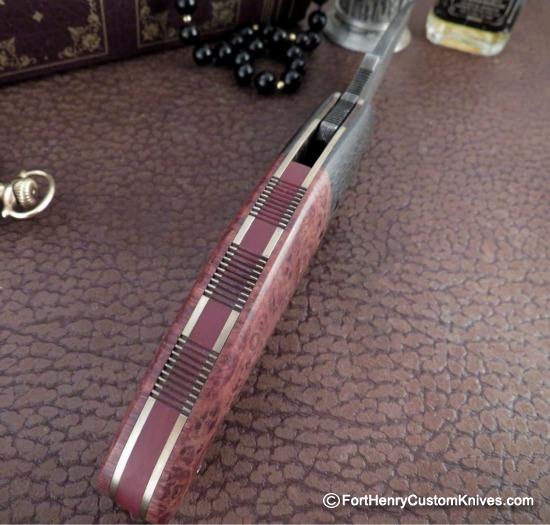 Mariano Yannoni - Large Presentation Friction Folder - Hand Forged Blade - Image 5