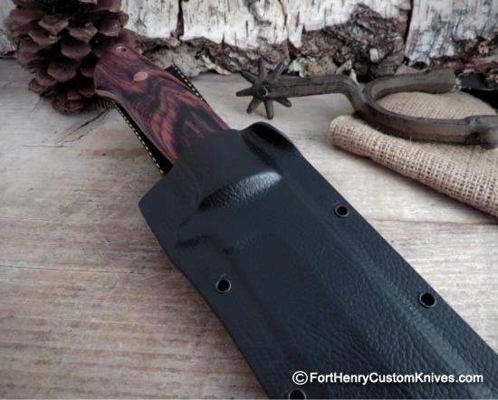 Dan Crotts - Rare Camp Knife - Cocobolo - S30V - Image 6