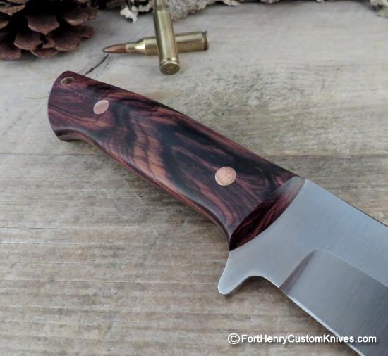 Dan Crotts - Rare Camp Knife - Cocobolo - S30V - Image 5