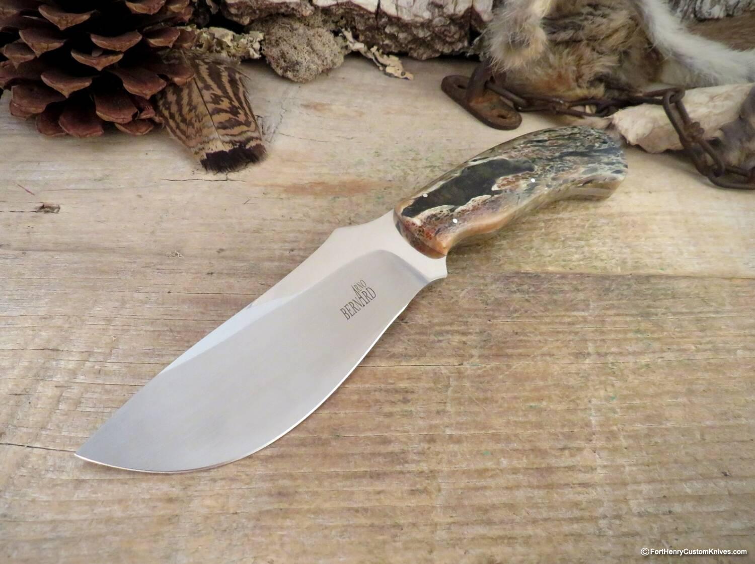 Arno Bernard Sr - Big Five Skinner - African Sable Horn -S35VN